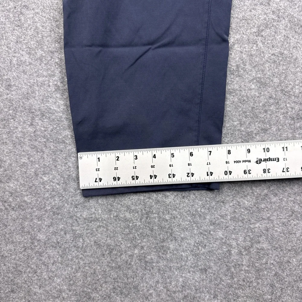 Lululemon Commission Slim Pant 38 Navy Blue Warpstreme Technical Chino Trousers